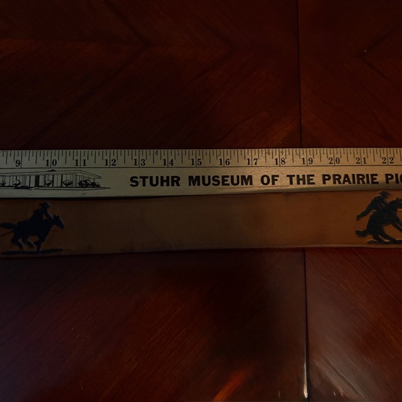 Vintage Western Belt with Vintage Buckle - Picture 4 of 6